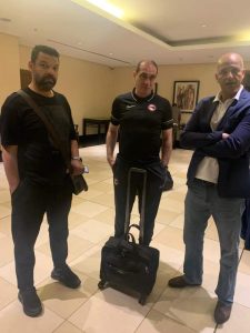 FB IMG 1662404409589 السفير المصري في كمبالا يستقبل بعثة فريق كرة القدم لنادي فيوتشر