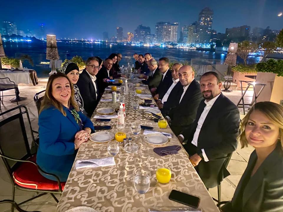 وزير السياحة والآثار يقيم مأدبة عشاء على شرف نظيره الأردني