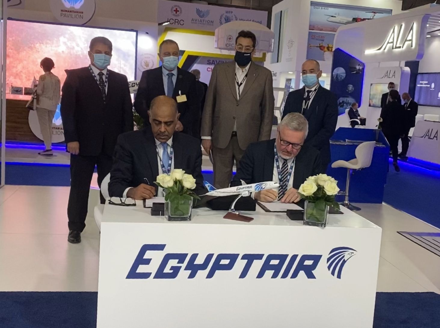 مصر للطيران تتعاقد مع OEMServices لدعم أسطولها الجوي
