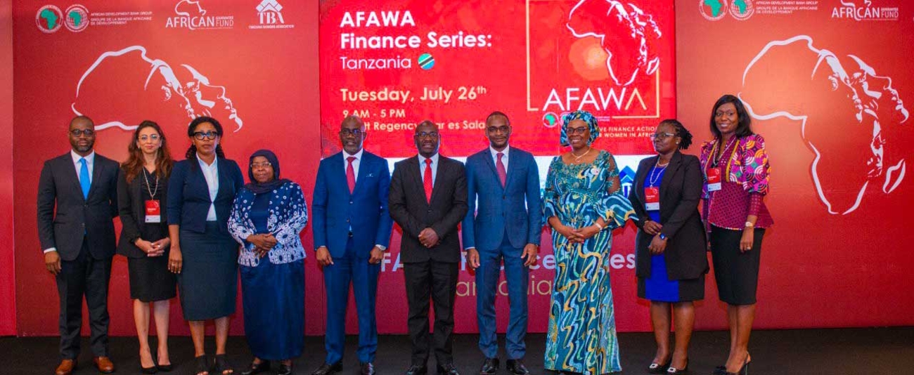 a1 afawa tanzania series 2 " الأفريقي للتنمية " و " الضمان الأفريقي " يطلقان سلسلة تمويل العمل المالي الإيجابي للمرأة في أفريقيا