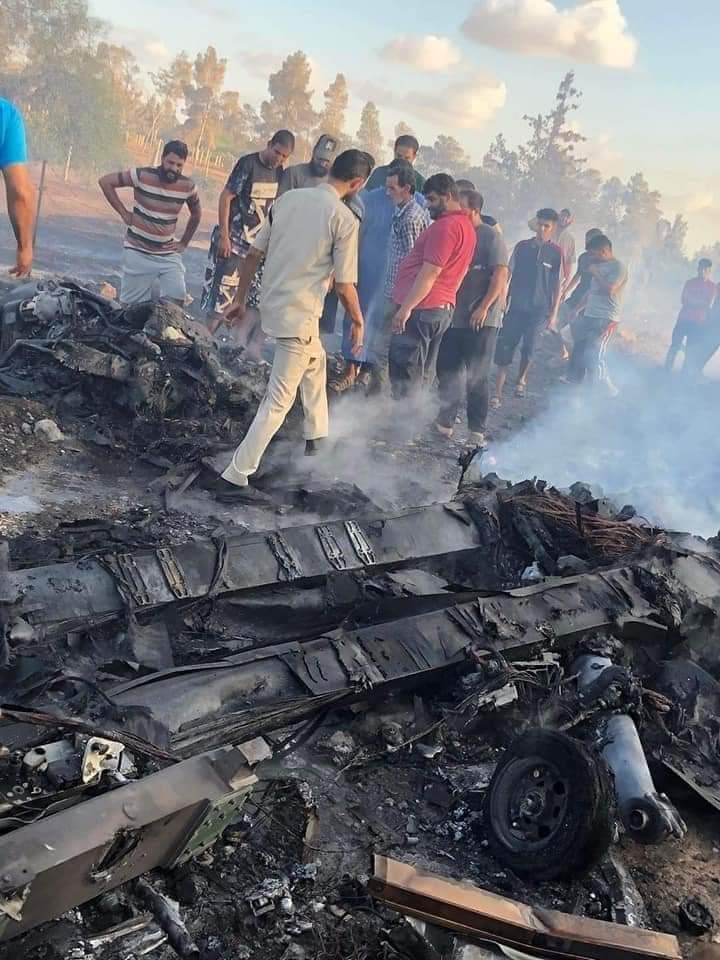 252512 ليبيا.. إسقاط طائرة مسيرة مجهولة في ضواحي بنغازي