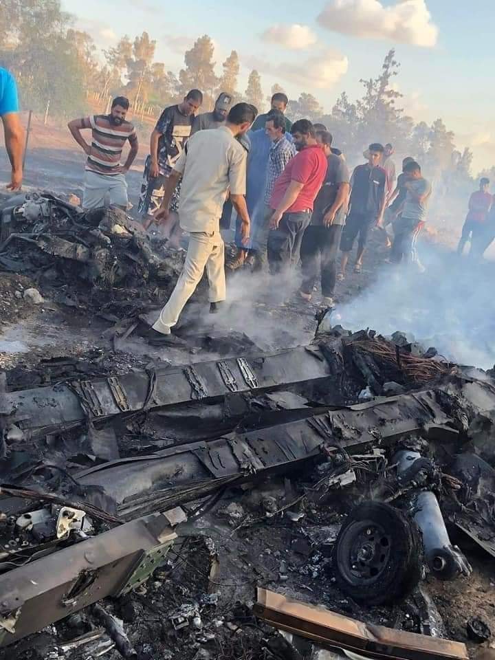 252512 ليبيا.. إسقاط طائرة مسيرة مجهولة في ضواحي بنغازي