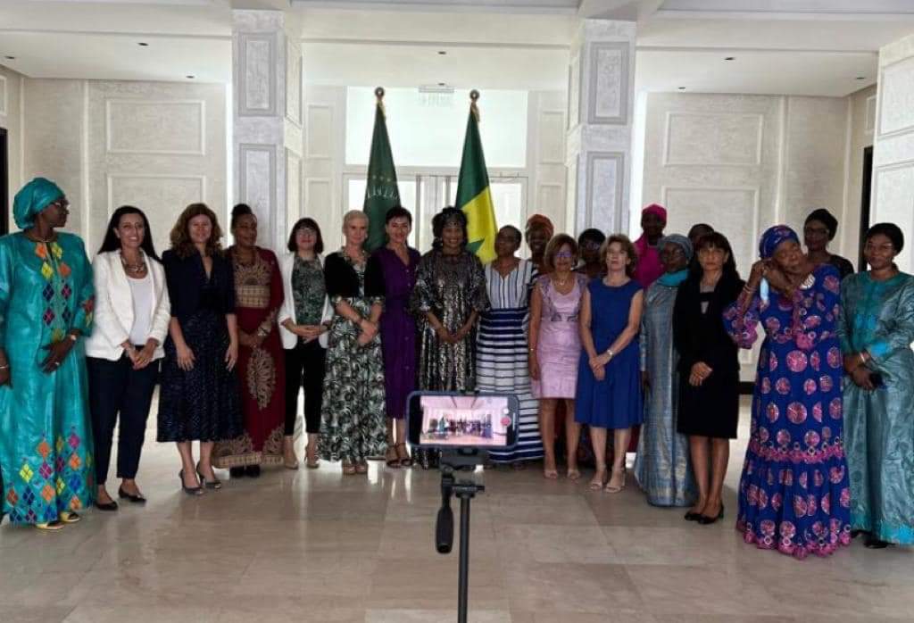 FB IMG 1659460723621 السفيرة المصرية تشارك في اجتماع اليوم العالمي للمرأة الدبلوماسية في السنغال