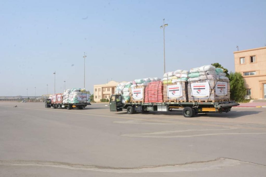 FB IMG 1660757291300 مصر ترسل مساعدات إغاثية عبر جسر جوى للسودان