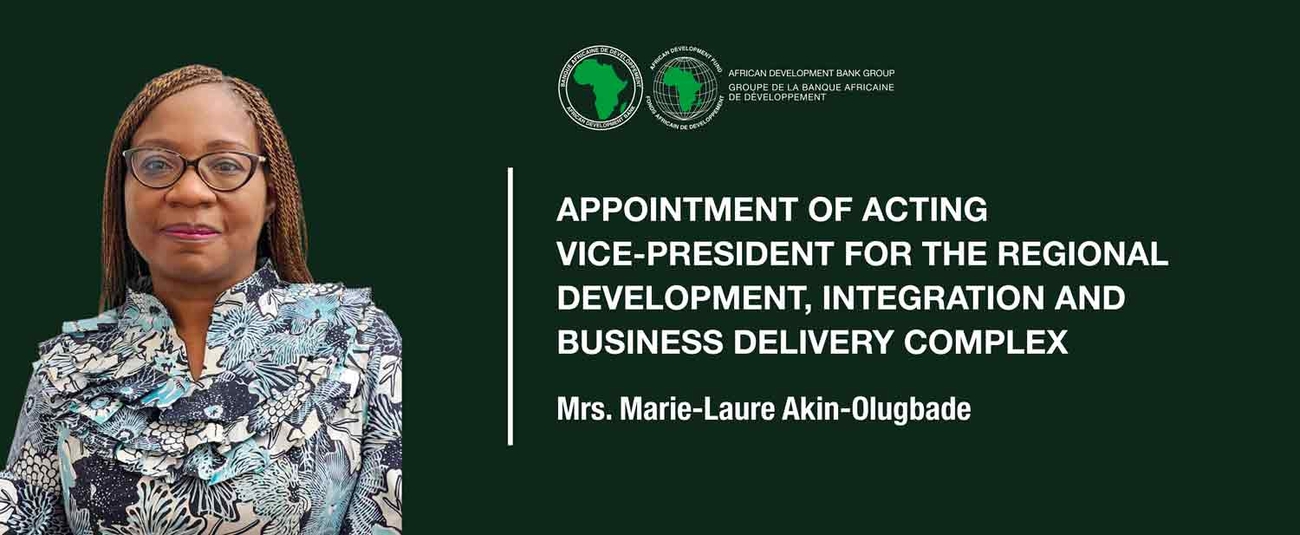 a1 appointment marie laure الكاميرونية ماري أول عباد نائبا لرئيس البنك الافريقي للتنمية