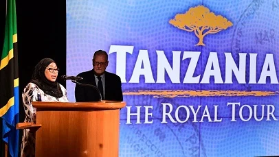 image courtesy of A تنزانيا.. رئيسة البلاد تطلق المرحلة الثانية من الفيلم الوثائقي الترويجي "تنزانيا المخفية".