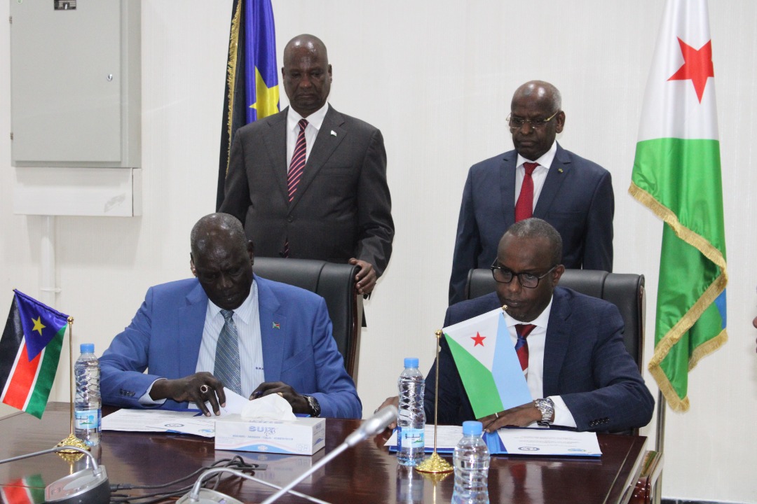 617962e963ccc149dedb26e67ce0f8cf 1 جيبوتي.. توقيع اتفاقيات تعاون مع جنوب السودان