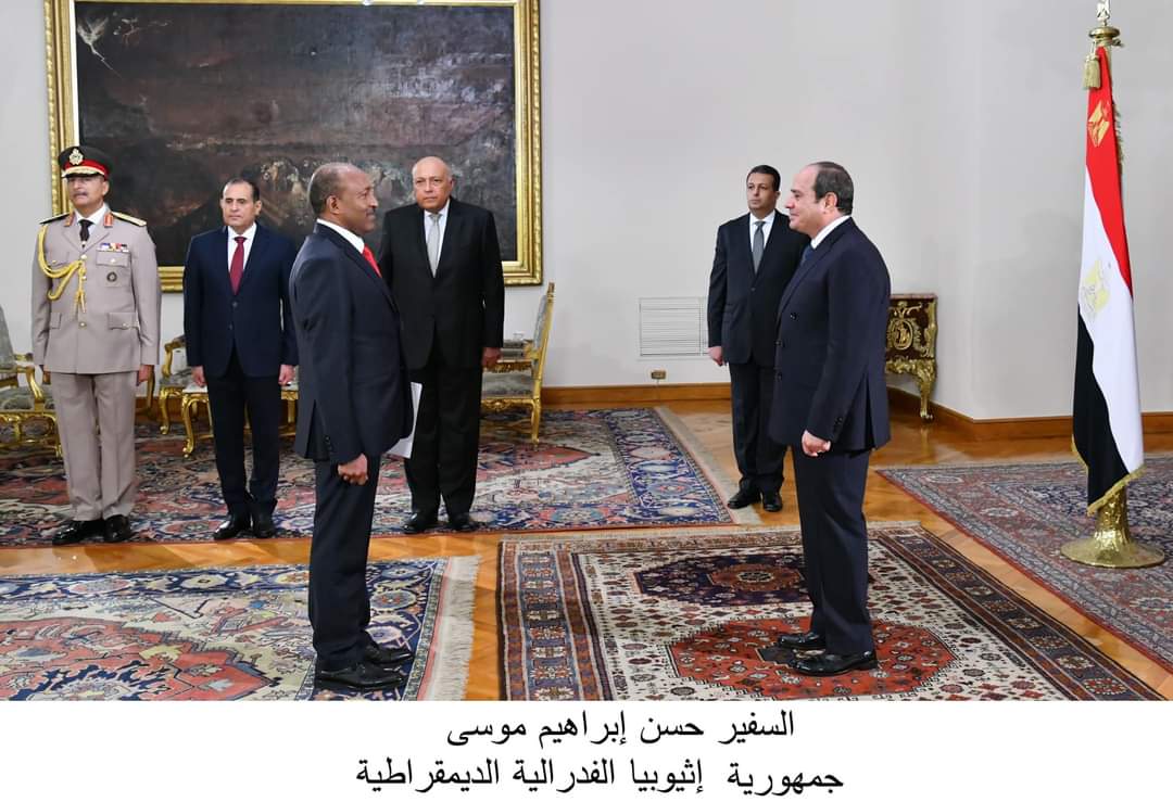 FB IMG 1663422584917 مصر .. الرئيس عبد الفتاح السيسي يتسلم أوراق اعتماد ١٣ سفيرا جديدا