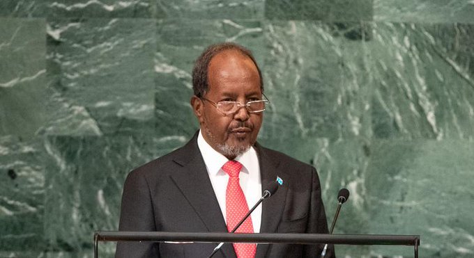 RNmo9nLS الرئيس الصومالي من فوق منبر الأمم المتحدة : الصومال عالق بين الفيضانات والجفاف في كل عام