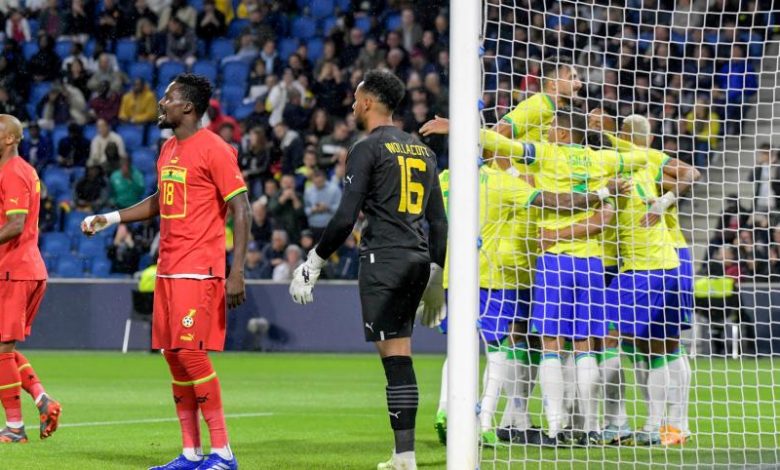 منتخب البرازيل يلحق المنتخب الغاني بثلاثية في إطار استعدادات كأس العالم قطر 2022 1 bresil ghana 780x470 1 منتخب البرازيل يلحق المنتخب الغاني بثلاثية في إطار استعدادات كأس العالم قطر 2022
