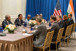١٤١٢٣٤ النيجر .. الرئيس بازوم يبحث مع وزير الخارجية الأمريكي العودة إلى الديمقراطية في منطقة الساحل