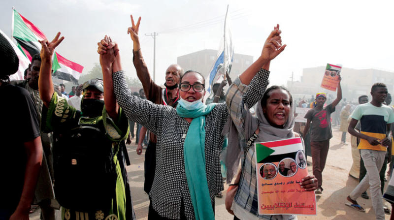 81337 السودان .. الخرطوم تحبس أنفاسها ترقبا لتظاهرات الغد 