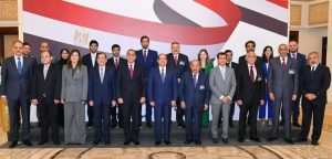 FB IMG 1667049761629 مصر .. الرئيس عبد الفتاح السيسي يجتمع برابطة رجال الاعمال القطريين