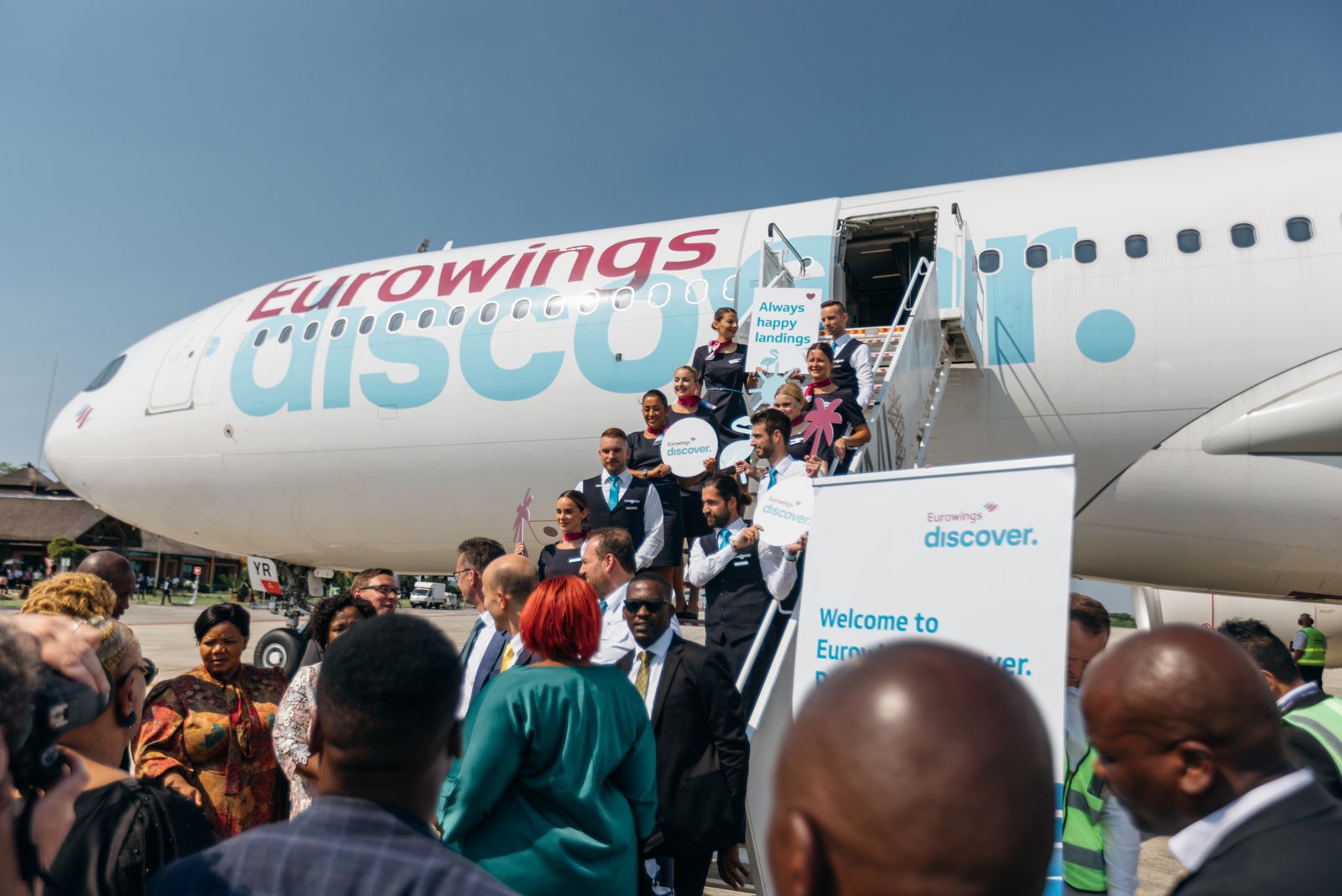 Eurowings 4 جنوب افريقيا..أورو ويجز ديسكفر تطلق 3 رحلات اسبوعية مباشرة من فرانكفورت إلى كروجر بارك