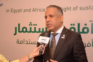 IMG 20221101 WA0019 رئيس جمعية رجال الاعمال المصريين الافارقة متحدثاً حول آفاق الاستثمار في مصر وأفريقيا 