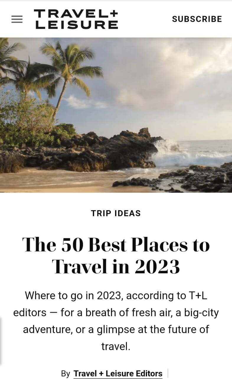 IMG 20221124 WA0006 «  Travel and Leisure » : مصر من أفضل المقاصد السياحية للسفر إليها خلال عام 2023