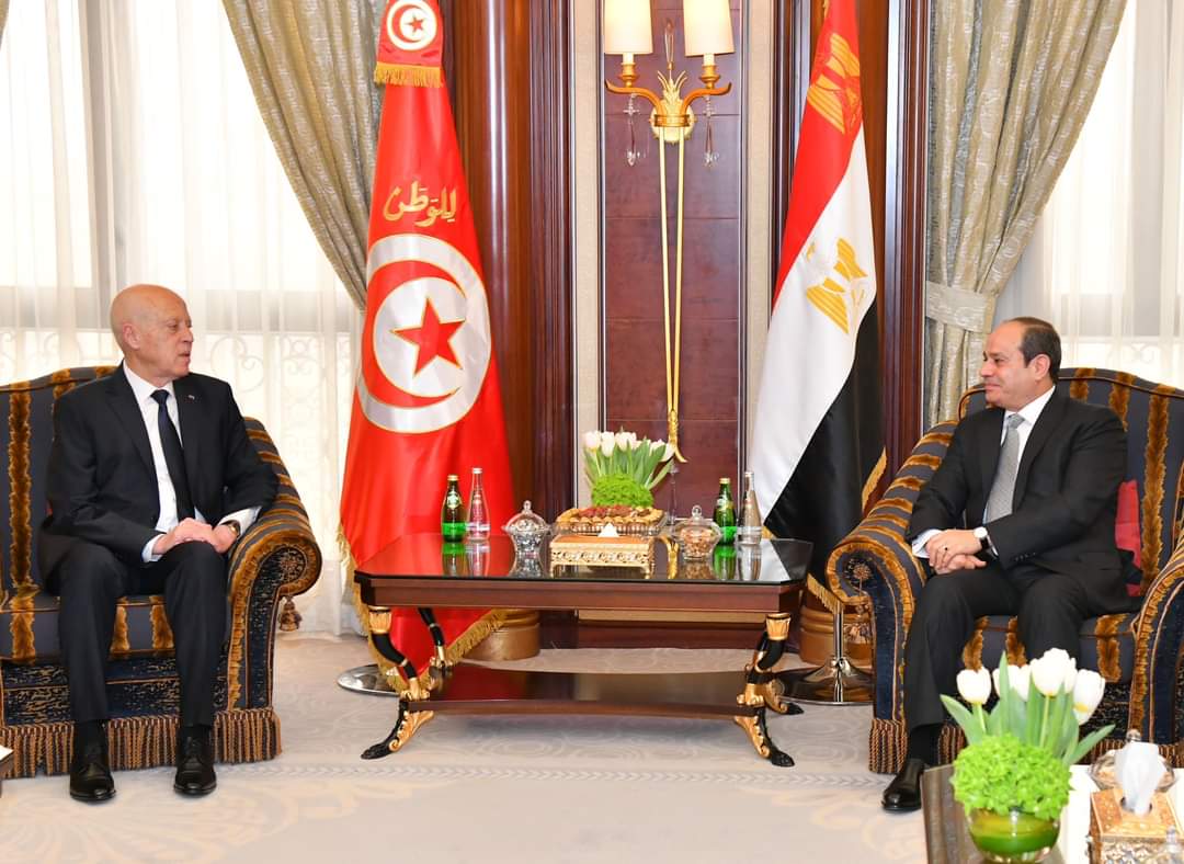 مصر .. الرئيس السيسي يلتقي « قيس سعيد » بالرياض 1 FB IMG 1670577978743 مصر .. الرئيس السيسي يلتقي « قيس سعيد » بالرياض