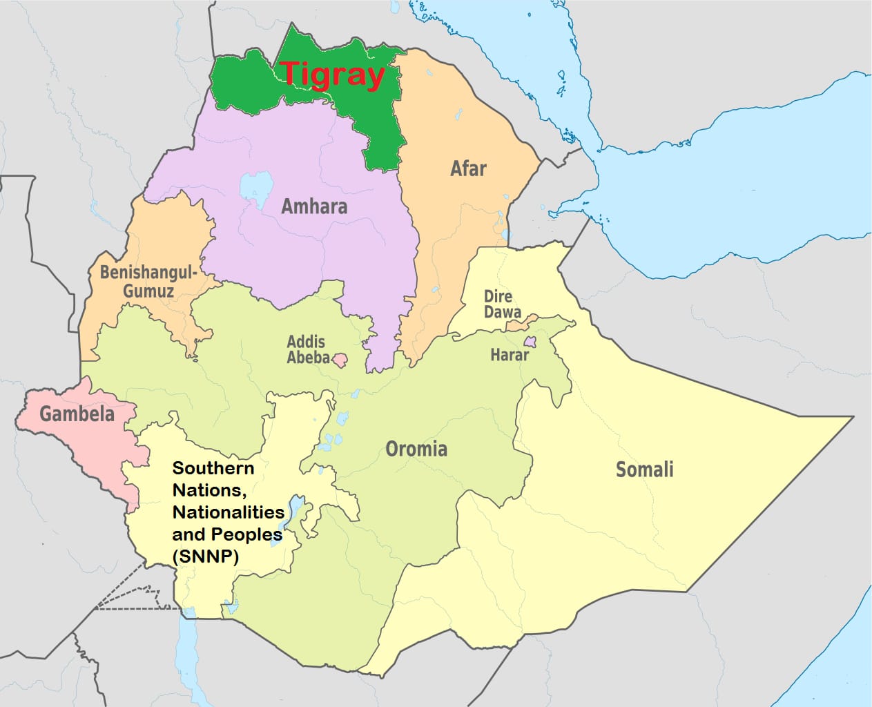 1 إثيوبيا .. الآلاف يتظاهرون في تيجراي للمطالبة بعودة النازحين وخروج القوات الأجنبية