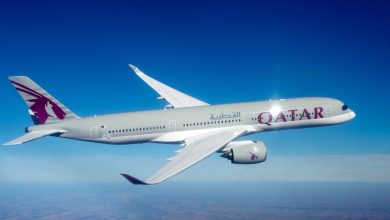 A350 XWB Qatar Airways in flight 4 أفضل 20 شركة طيران آمنة في العالم عام 2023