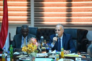FB IMG 1674302313946 وزير الري المصري يصل السودان في أول زيارة خارجية عقب توليه منصبه