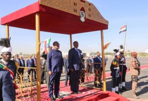 FB IMG 1674721482822 بالصور ..  رئيس الوزراء الإثيوبي أبي أحمد يصل السودان في زيارة رسمية