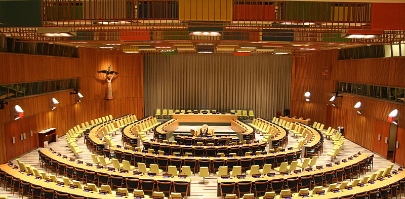 United Nations Trusteeship Council chamber in New York City 2 3 دول أفريقية تفقد حق التصويت في الأمم المتحدة 