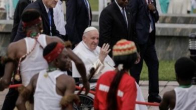 image doc 33886fy تفاصيل زيارة بابا الفاتيكان إلي الكونغو الديموقراطية أولي محطات جولته الأفريقية