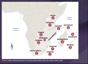 imagen تجارة الكوكايين في شرق وجنوب إفريقيا.. نمو في 16 دولة وكميات هائلة قادمة من البرازيل