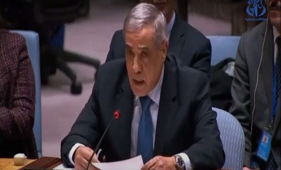 الجزائر.. تعرب عن رفضها للتدابير العقابية للكيان الصهيوني ضد الشعب الفلسطيني وقيادته 1 الممثل الدائم للجزائر لدى الأمم المتحدة، السفير نذير العرباوي الجزائر.. تعرب عن رفضها للتدابير العقابية للكيان الصهيوني ضد الشعب الفلسطيني وقيادته