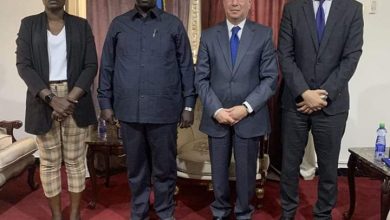 FB IMG 1675505203870 السفير المصري في جوبا يبحث مع نائب الرئيس الجنوب سوداني التعاون بين البلدين