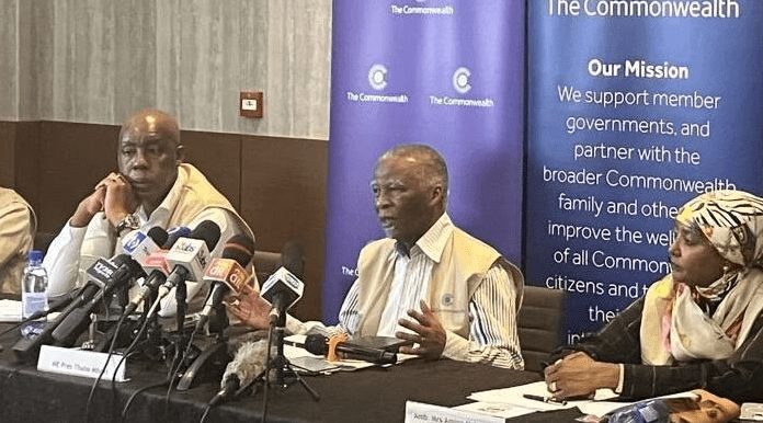 Thabo Mbeki min نيجيريا.. مراقبو الكومنولث يطالبون بإن تكون انتخابات 25 فبراير سلمية نزيهة