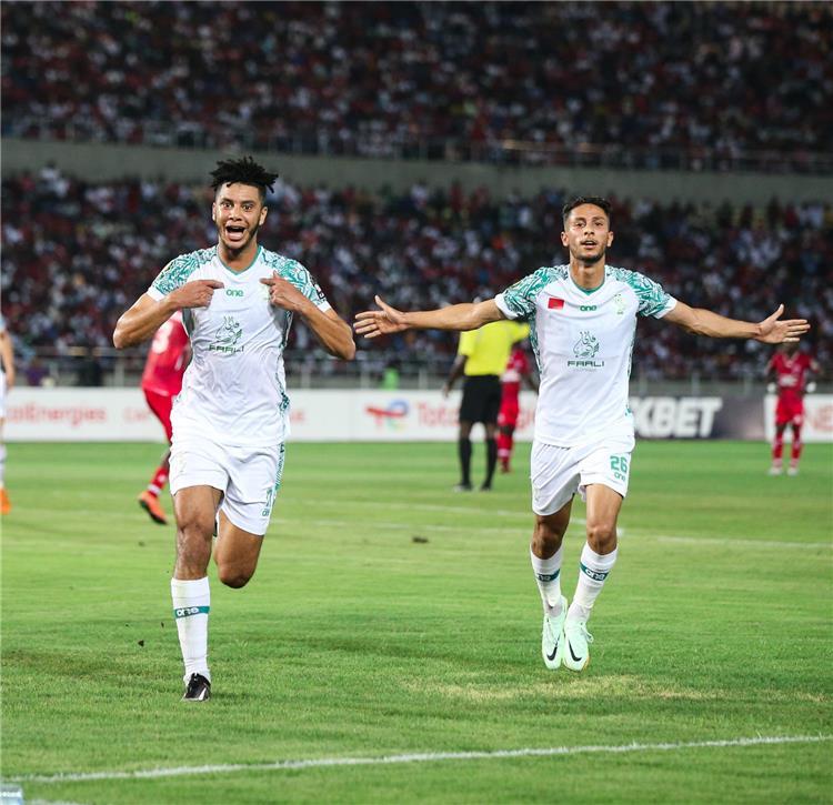large 1 الرجاء المغربي يهزم حوريا كوناكري الغيني بثنائية في دوري أبطال إفريقيا