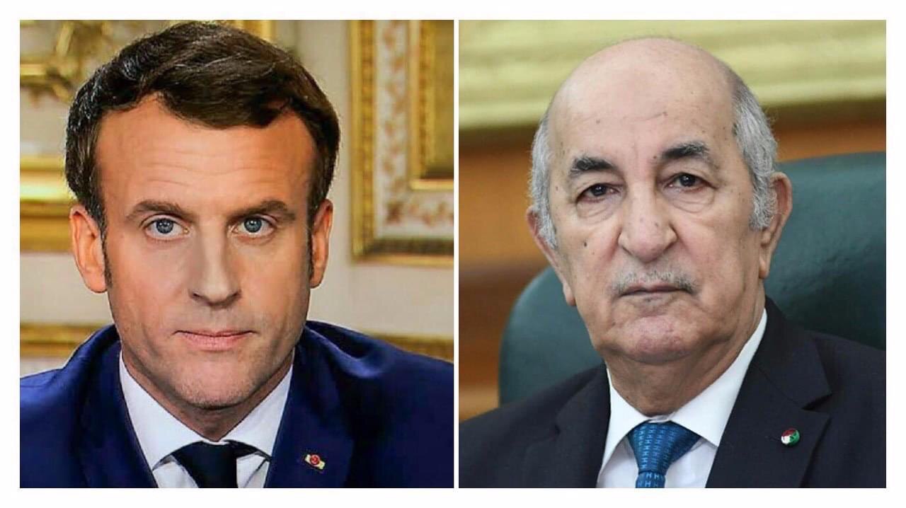 وماكرون الجزائر : الرئيس تبون يبلغ ماكرون عودة السفير الجزائري إلي باريس قريبا