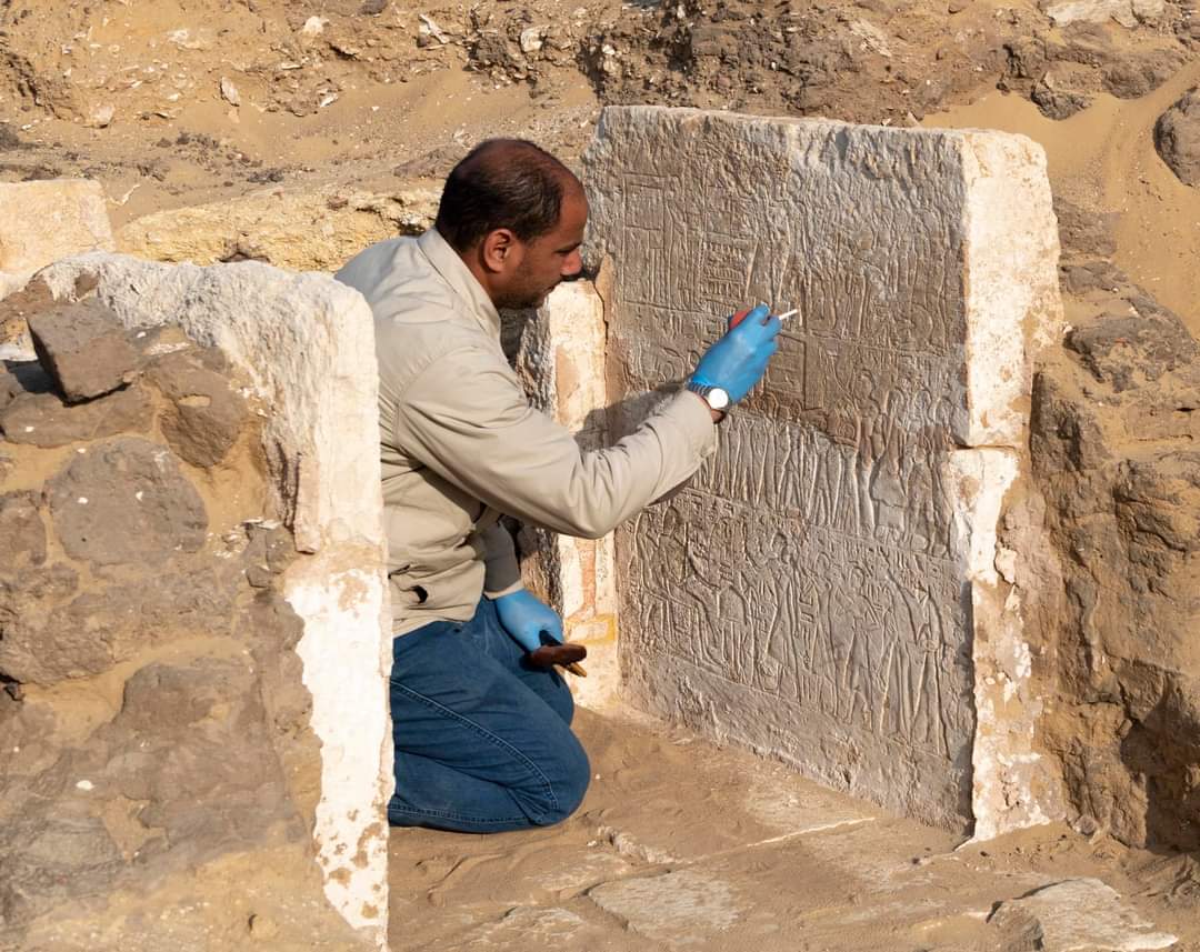 FB IMG 1681289277001 مصر تعلن تفاصيل كشف أثري مثير بمنطقة آثار سقارة يعود لعصر الرعامسة