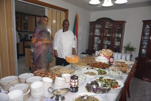 IMG 20230410 WA0005 السفيرة السودانية تقيم مأدبة إفطار للجالية السودانية في كوريا