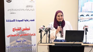 نيفين القباج وزيرة التضامن الإجتماعي مصر .. تعرف علي أسعار حج الجمعيات : 225 ألفا للمستوى الأول و186 ألفا للثاني و171 ألفا للثالث