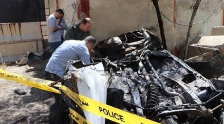 1683733655139.JPEG edit 58651119635320 "داعش" يتبنى تفجير مركبة داخل مركز الشرطة في العاصمة السورية