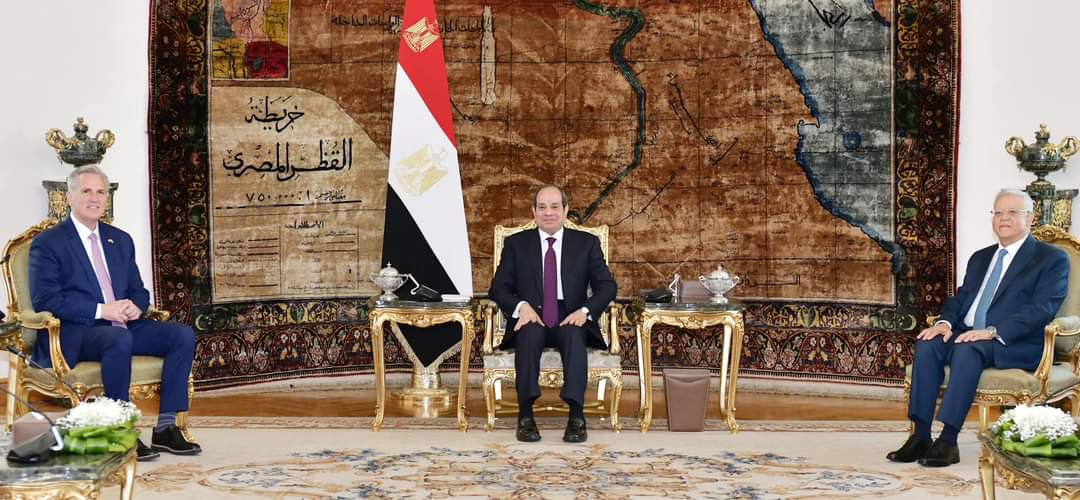 FB IMG 1683121133109 الرئيس السيسي : مصر تبذل أقصى الجهد لدفع مسار الحوار السياسي السلمي في السودان