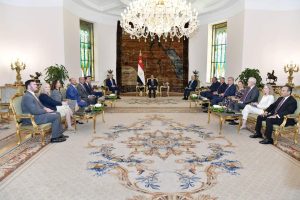 FB IMG 1683121138155 الرئيس السيسي : مصر تبذل أقصى الجهد لدفع مسار الحوار السياسي السلمي في السودان