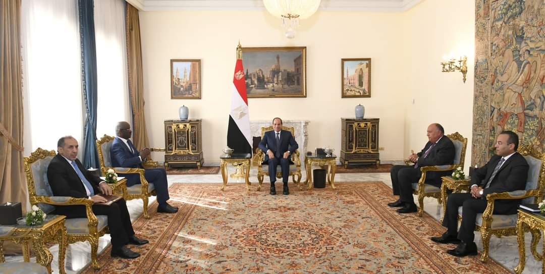 FB IMG 1684241205073 مصر .. الرئيس السيسي يتسلم رسالة خطية من نظيره الموريتاني حول تعزيز العلاقات الثنائية