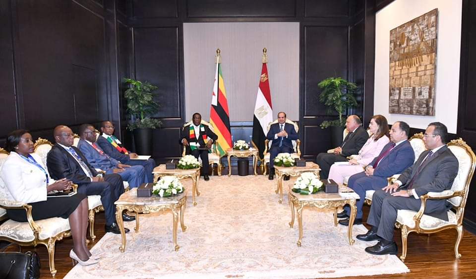FB IMG 1684851330930 الرئيس السيسي يلتقي رئيس زيمبابوي في شرم الشيخ