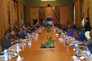 IMG 20230515 WA0015 بمناسبة يوم أفريقيا : وزير الخارجية المصري يؤكد التزام مصر ببذل الجهود لتحقيق المصلحة الأفريقية
