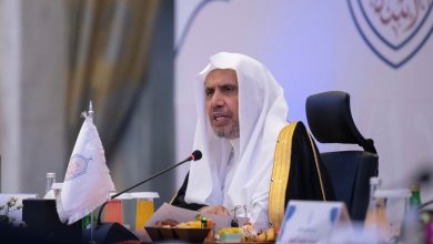 IMG 20230516 WA0021 المؤتمر العام لرابطة الجامعات الإسلامية يجدد الثقة في الشيخ العيسى رئيساً
