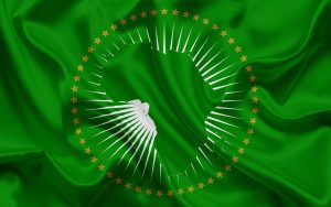 african union flag au emblem logo au symbols african union  في ذكري تأسيس « منظمة الوحدة الإفريقية» : رحلة القارة من القضاء على الاستعمار والتبعية إلي أفريقيا التي نريد 
