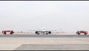 thumbnail 12 مصر..سفنكس الدولى الجديد يستقبل أولى رحلات طيران الجزيرة وعلي متنها 167 راكب