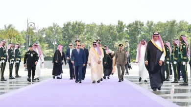 الرئيس عبد الفتاح السيسي لدي وصولة مدينة جدة السعودية الرئيس السيسي: الحفاظ على الدولة الوطنية ودعم مؤسساتها فرض عين وضرورة حياة