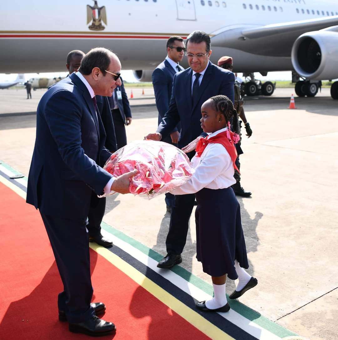 FB IMG 1686320665316 مصر .. السيسي أول رئيس مصري يزور موزمبيق