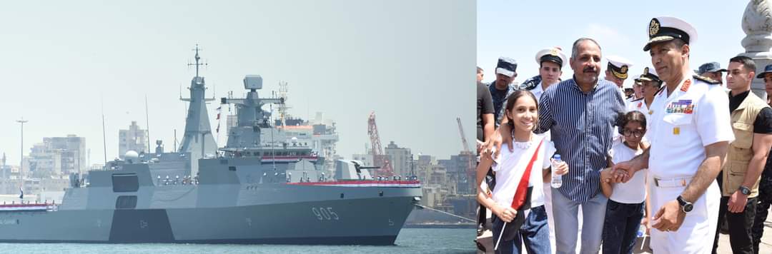 FB IMG 1686487868287 مصر .. المتحدث العسكرى : وصول الفرقاطة "القهار" إلى قاعدة الإسكندرية إيذاناً بإنضمامها للقوات البحرية