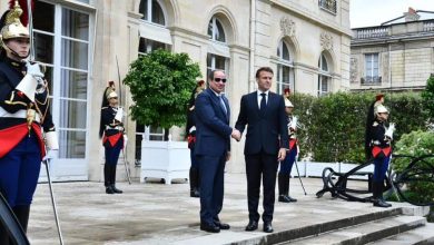 FB IMG 1687448247729 الرئيس السيسي يلتقي ماكرون في باريس