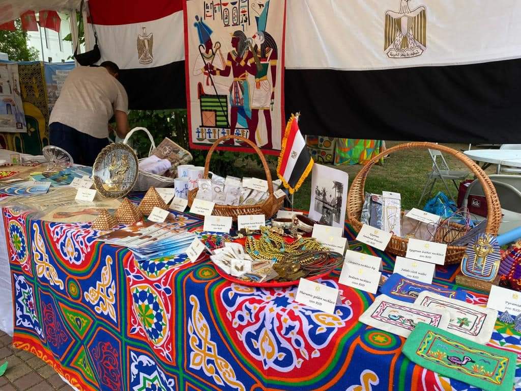 FB IMG 1687712845398 سفارة مصر في صربيا تشارك في المهرجان الأفريقي "يوم دوربار"
